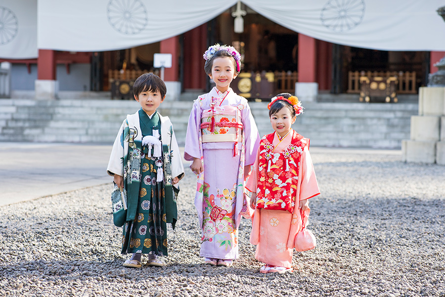 日枝神社 七五三ロケフォトプラン | 七五三 | 貸衣裳グランジュール